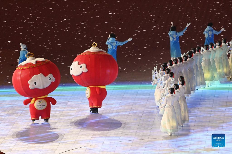 Cостоялась в Пекине церемония закрытия зимних Паралимпийских игр 2022 года
