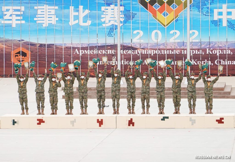 Китайская команда выиграла две золотые медали в рамках АрМИ-2022 в Корле