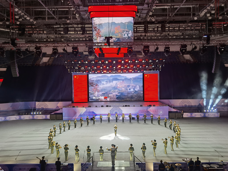 Военный оркестр НОАК принял участие в 6-м международном военно-музыкальном фестивале ШОС “Труба мира”