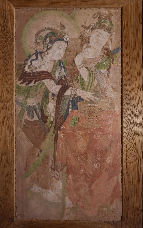 Китайский художник восстанавливает фрески, незаконно вывезенные за границу