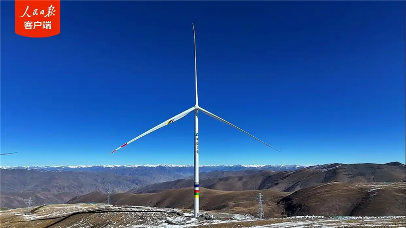 В Сицзане подключили к энергосети ветроэлектростанцию c генераторами наибольшей единичной мощности