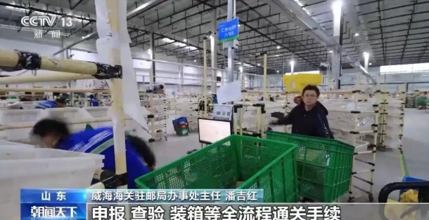 Первый в Китае склад для предварительного таможенного оформления экспортных товаров электронной коммерции открылся в Вэйхае