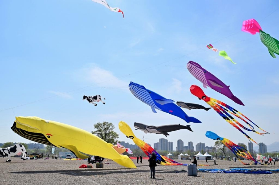В Пекине прошел Международный фестиваль воздушных змеев
