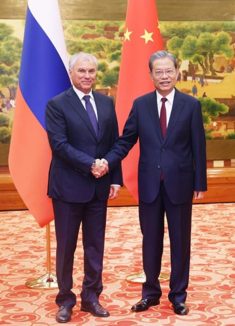 Председатель ПК ВСНП призвал укреплять китайско-российское межпарламентское сотрудничество