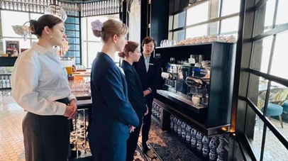 Российские студенты прошли стажировку в Китае        14 марта 2026 года, российские студенты проходят профессиональную стажировку в отеле Ritz-Carlton в городе Харбин. 